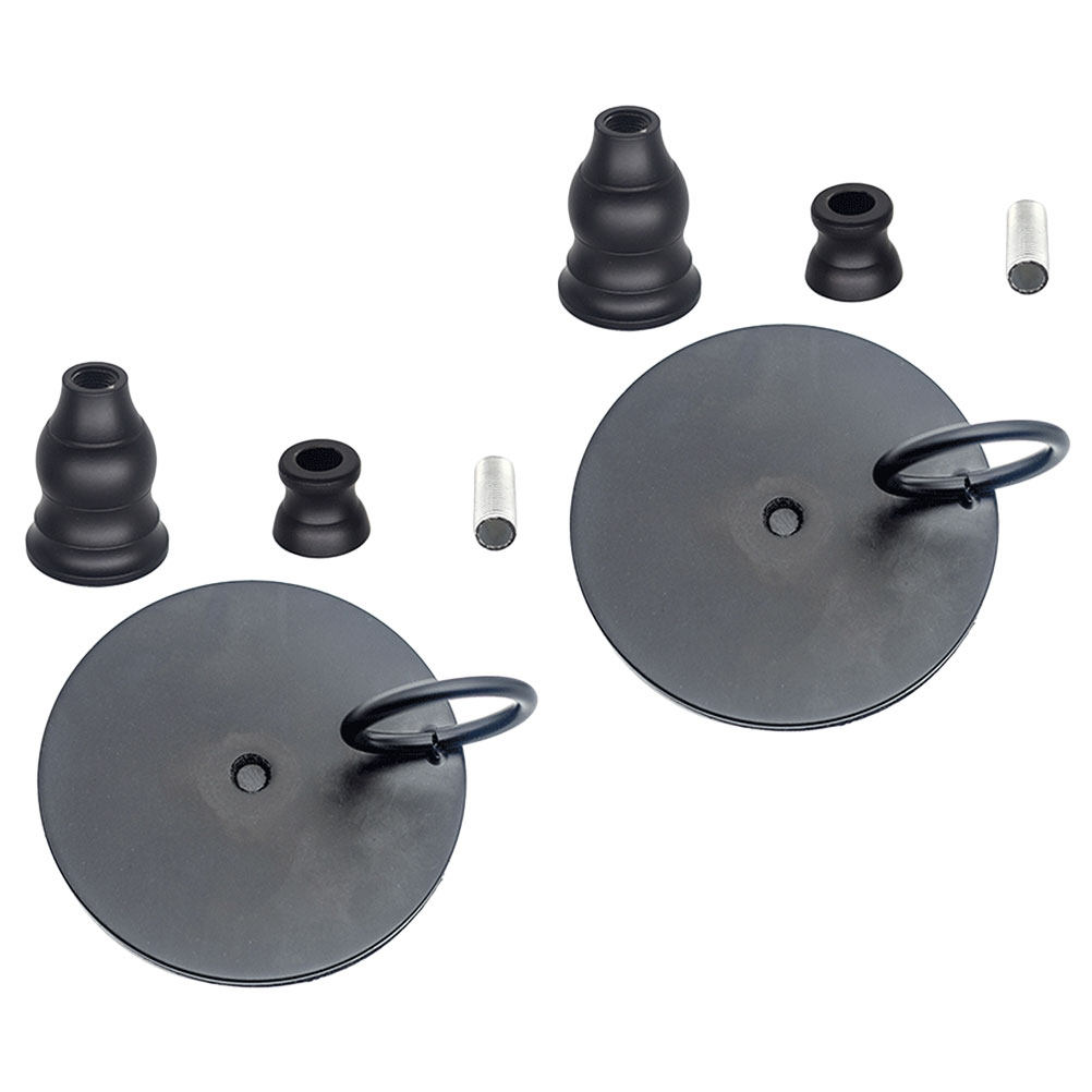 Home Bar Set - ชุดเชิงเทียนเหล็กสไตล์วินเทจ 2 ชิ้น สำหรับตกแต่งโต๊ะกลาง บาร์ ร้านอาหาร