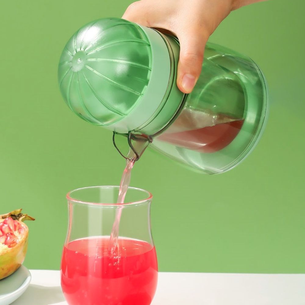 Citrus Juicer Bar - ที่คั้นน้ำผลไม้แบบมือสำหรับครัว พร้อมตัวกรอง ที่คั้นน้ำทับทิมแบบกด ประหยัดแรง ถ้วยคั้นน้ำผลไม้แบบใช้มือ ทำจากพลาสติกเกรดอาหาร