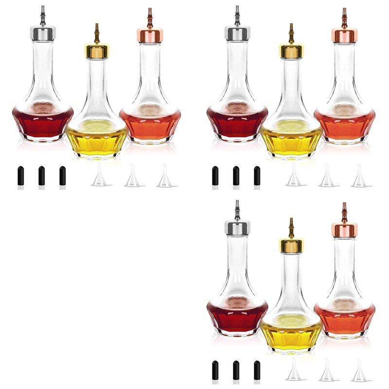 Bitters Bottle Set - ชุดขวดบิตเตอร์ 9 ขวด ขนาด 1.7 ออนซ์/50