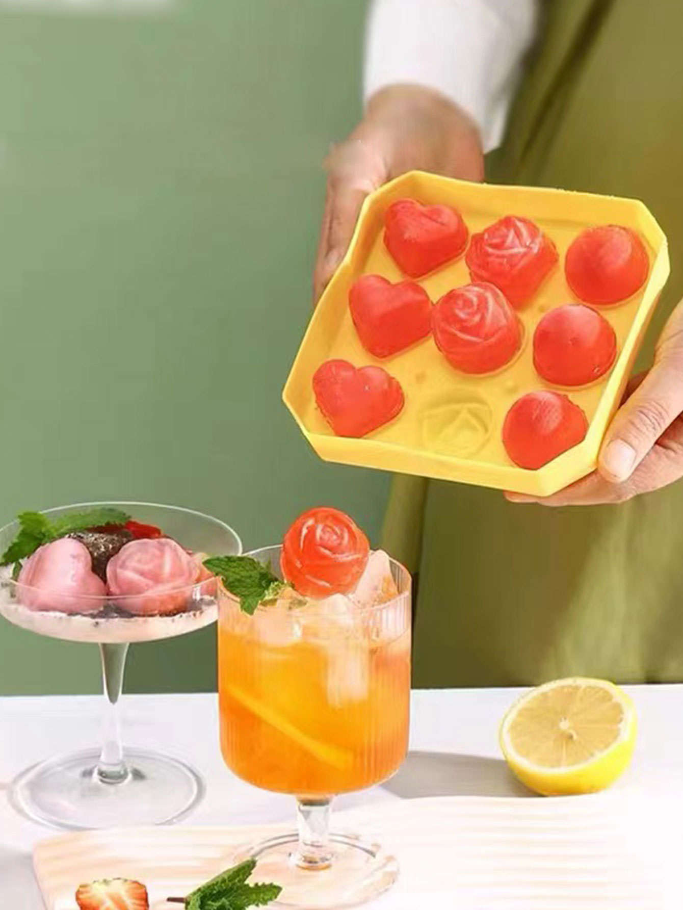 แม่พิมพ์น้ำแข็งทรงกลมรูปดอกกุห - Ice Mold Sphere บทวิจารณ์และราคา